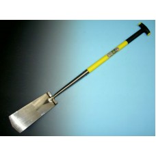 Draineerspade tt met opstapje met glasfibersteel